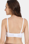 Zivame Padded Wired 3/4Th Coverage Multiway Bra - Off White — thumbnail 2